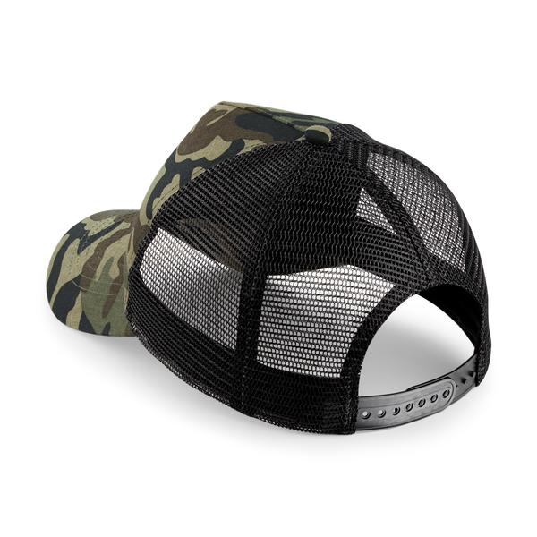 B694 Camo Snapback Trucker