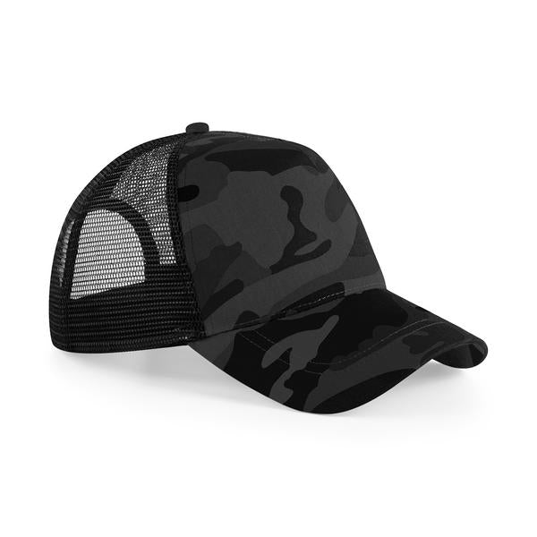 B694 Camo Snapback Trucker