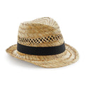 B730 Straw Summer Trilby