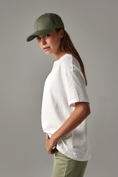B801 EarthAware® Organic Cotton Canvas 6 Panel Cap