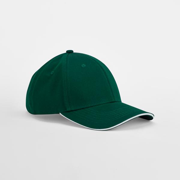 B820C EarthAware® Classic Organic Cotton 6 Panel Cap - Sandwich Peak