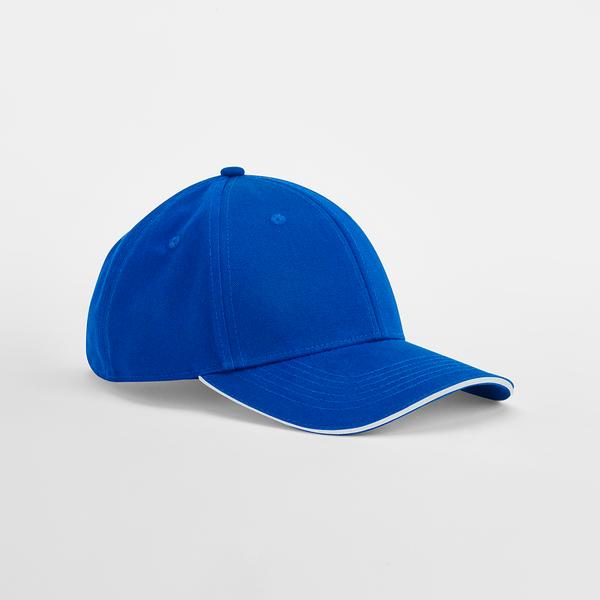 B820C EarthAware® Classic Organic Cotton 6 Panel Cap - Sandwich Peak