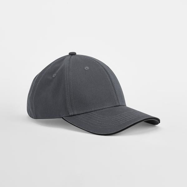 B820C EarthAware® Classic Organic Cotton 6 Panel Cap - Sandwich Peak