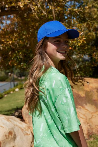 B821B EarthAware® Junior Classic Organic Cotton 6 Panel Cap