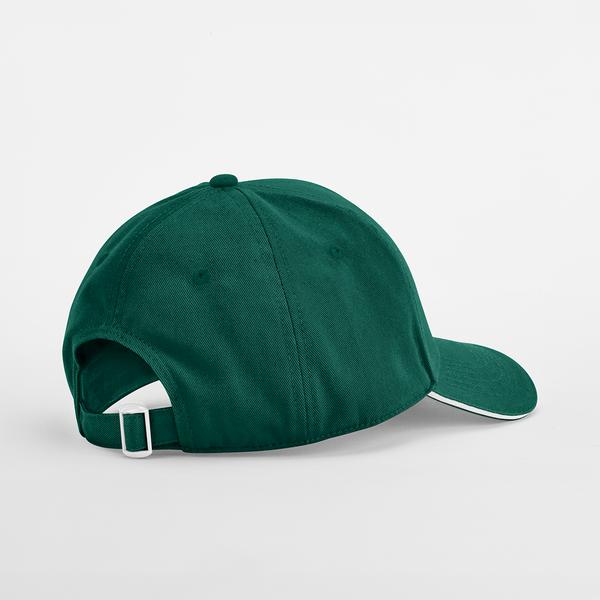 B825C EarthAware® Classic Organic Cotton 5 Panel Cap - Sandwich Peak