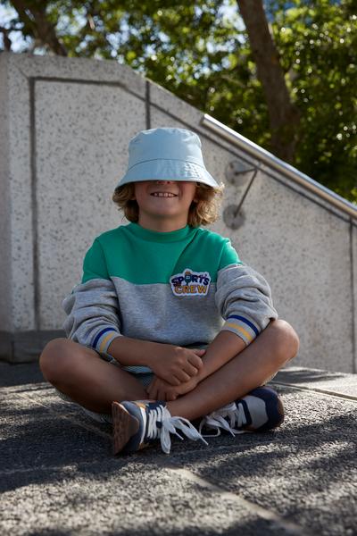 B90NB EarthAware® Junior Organic Cotton Bucket Hat