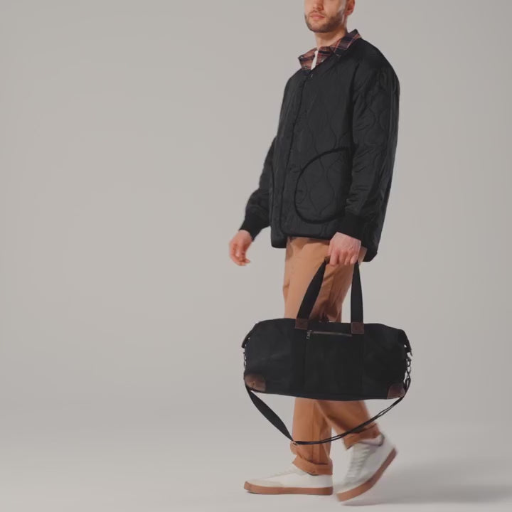 QD650 Heritage Waxed Canvas Holdall