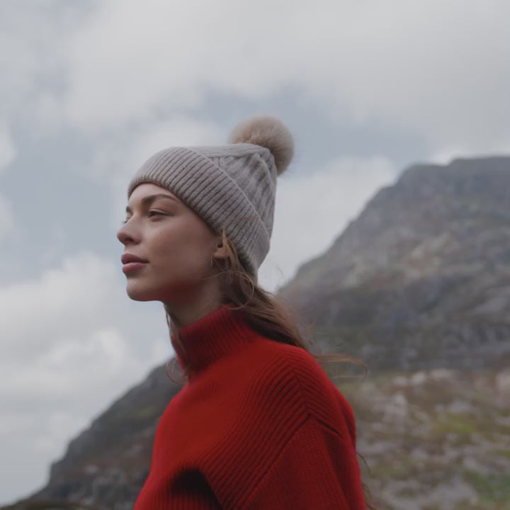 B529 Snow Luxe Beanie