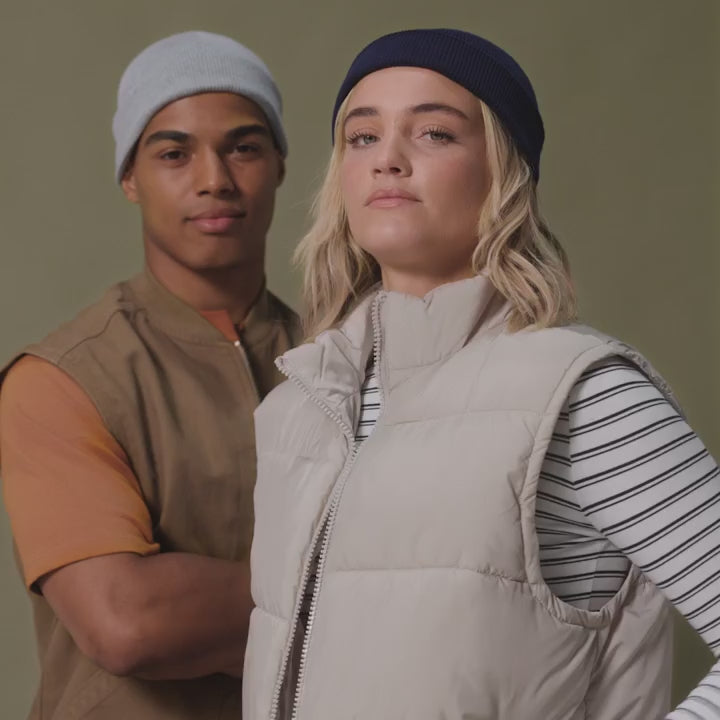B832N Organic Cotton Fisherman Beanie