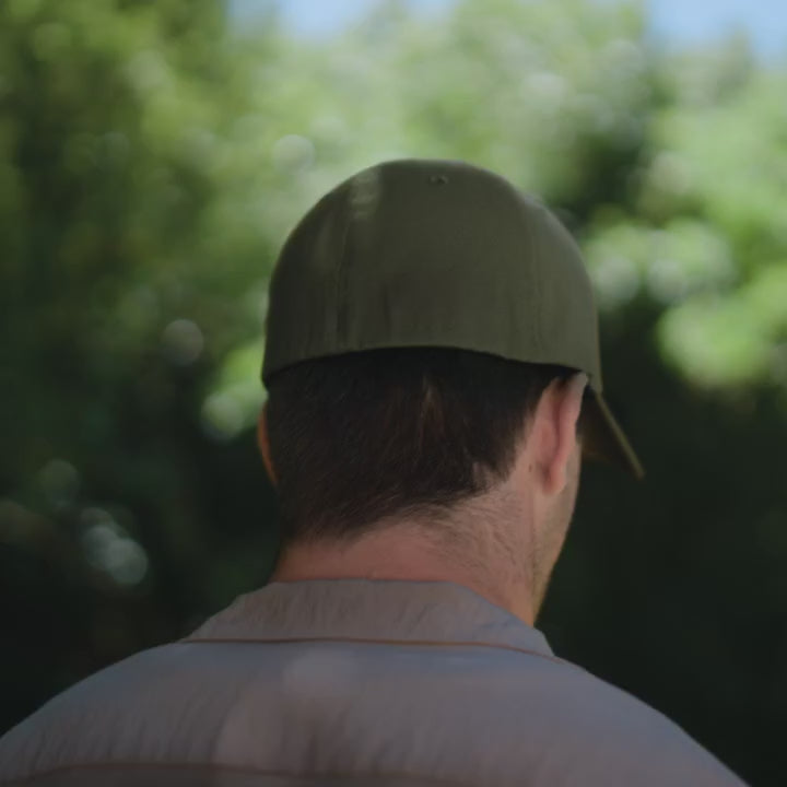 B803 EarthAware® Organic Cotton Stretch-Fit Cap