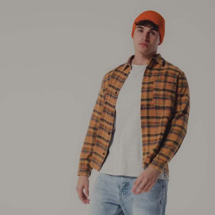 B380 Engineered Knit Ribbed Beanie