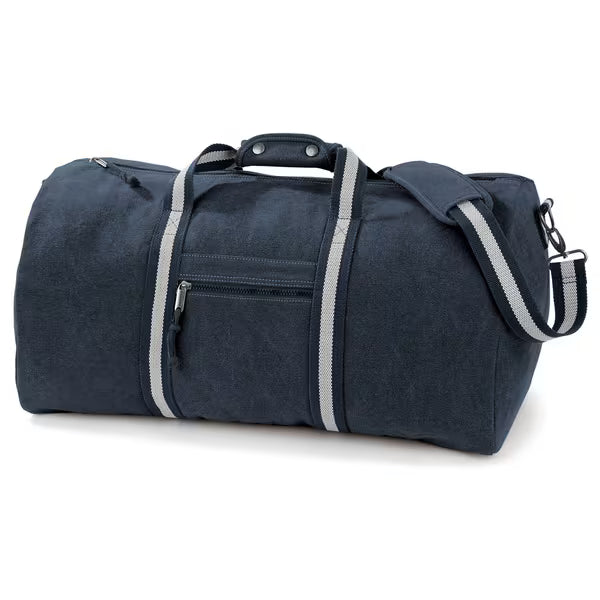 QD613 Vintage Canvas Holdall
