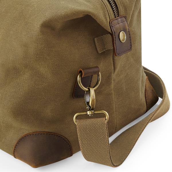 QD650 Heritage Waxed Canvas Holdall