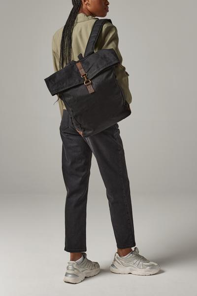 QD655 Heritage Waxed Canvas Backpack