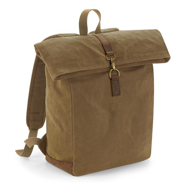 QD655 Heritage Waxed Canvas Backpack