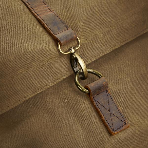 QD655 Heritage Waxed Canvas Backpack