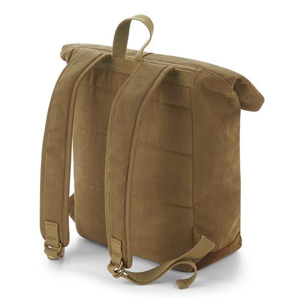 QD655 Heritage Waxed Canvas Backpack