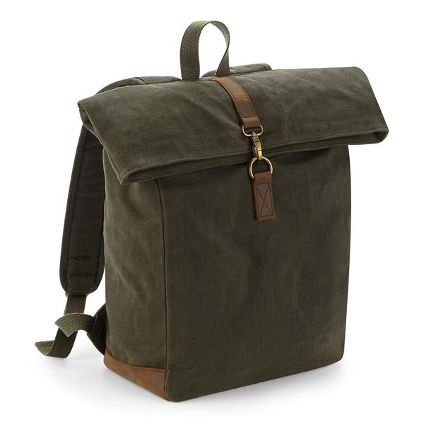 QD655 Heritage Waxed Canvas Backpack