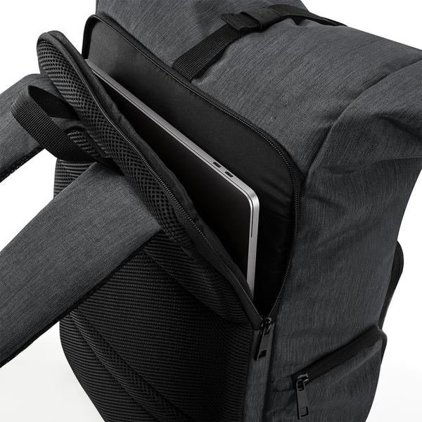 QD995 Q-Tech Charge Roll-Top Backpack