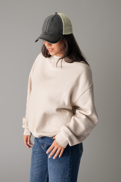 B672 6 Panel Vintage Trucker